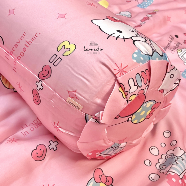 Vỏ gối ôm lụa tencel Kitty 4