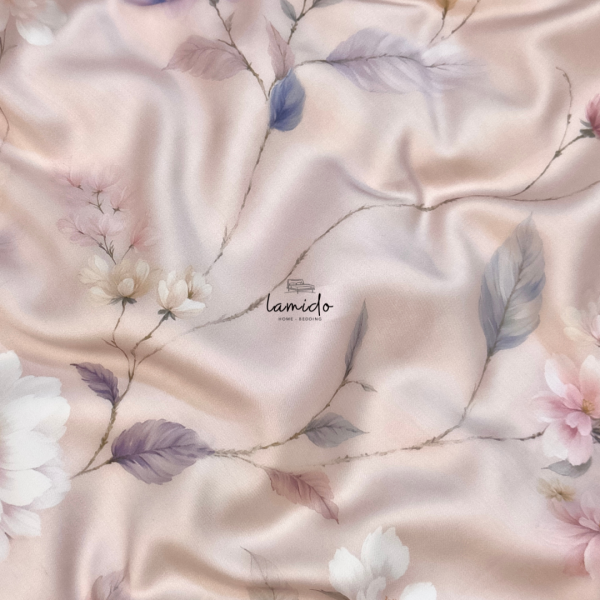 Vỏ gối nằm lụa tencel Hoa Hồng Phấn - Image 2