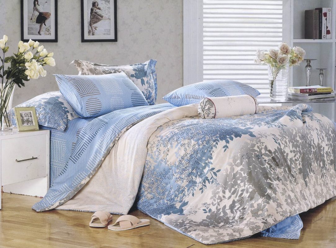 Cách chọn màu chăn ga gối đệm theo phong thủy thu hút tài vận 3 Mau chan goi dem tuong sinh cho menh Moc