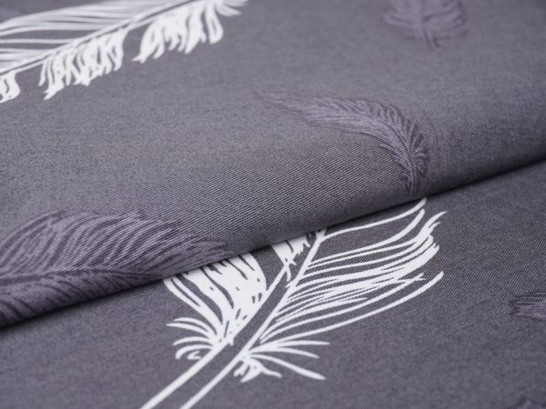 chất vải cotton lông vũ trắng