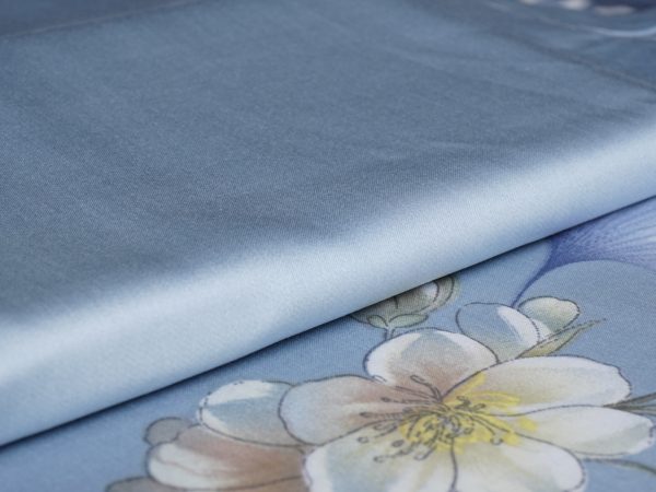 chất vải lụa tencel xanh may mắn