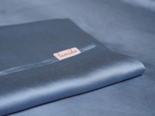 chất vải lụa tencel xanh tràm