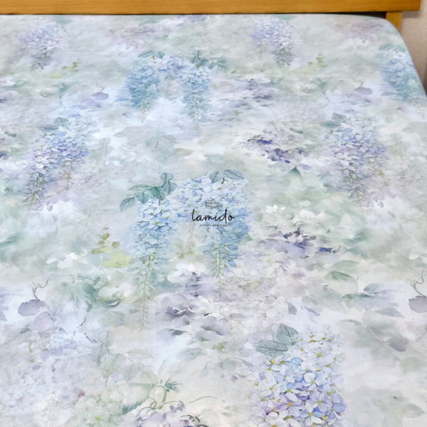 Ga trải giường Lụa Tencel 80s Cỏ Xanh Tím 9 1 51
