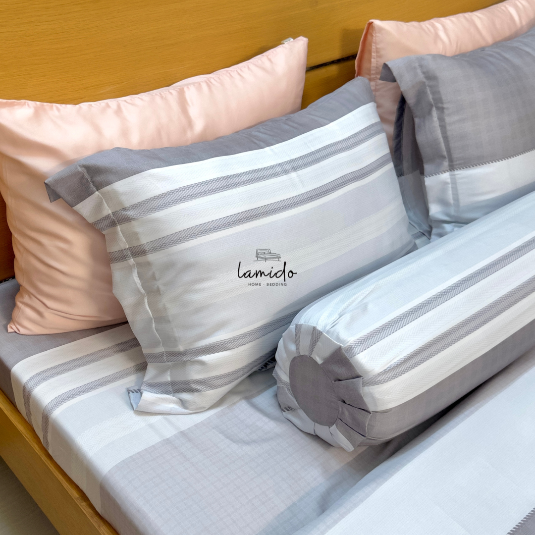 Bộ chăn ga gối 5 món lụa tencel 12 Bộ chăn ga gối 5 món lụa tencel - Image 12