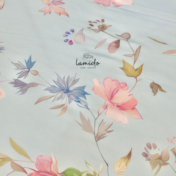 Bộ chăn ga gối 5 món lụa tencel - Image 7