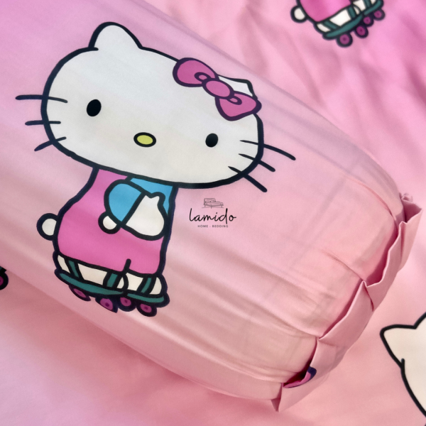 Bộ chăn ga gối 5 món tencel 80s Kitty 3 13 15 16
