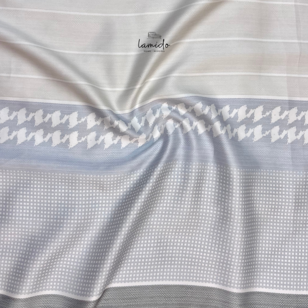 Ga trải giường lụa tencel 80s Sọc Be 15 15 29