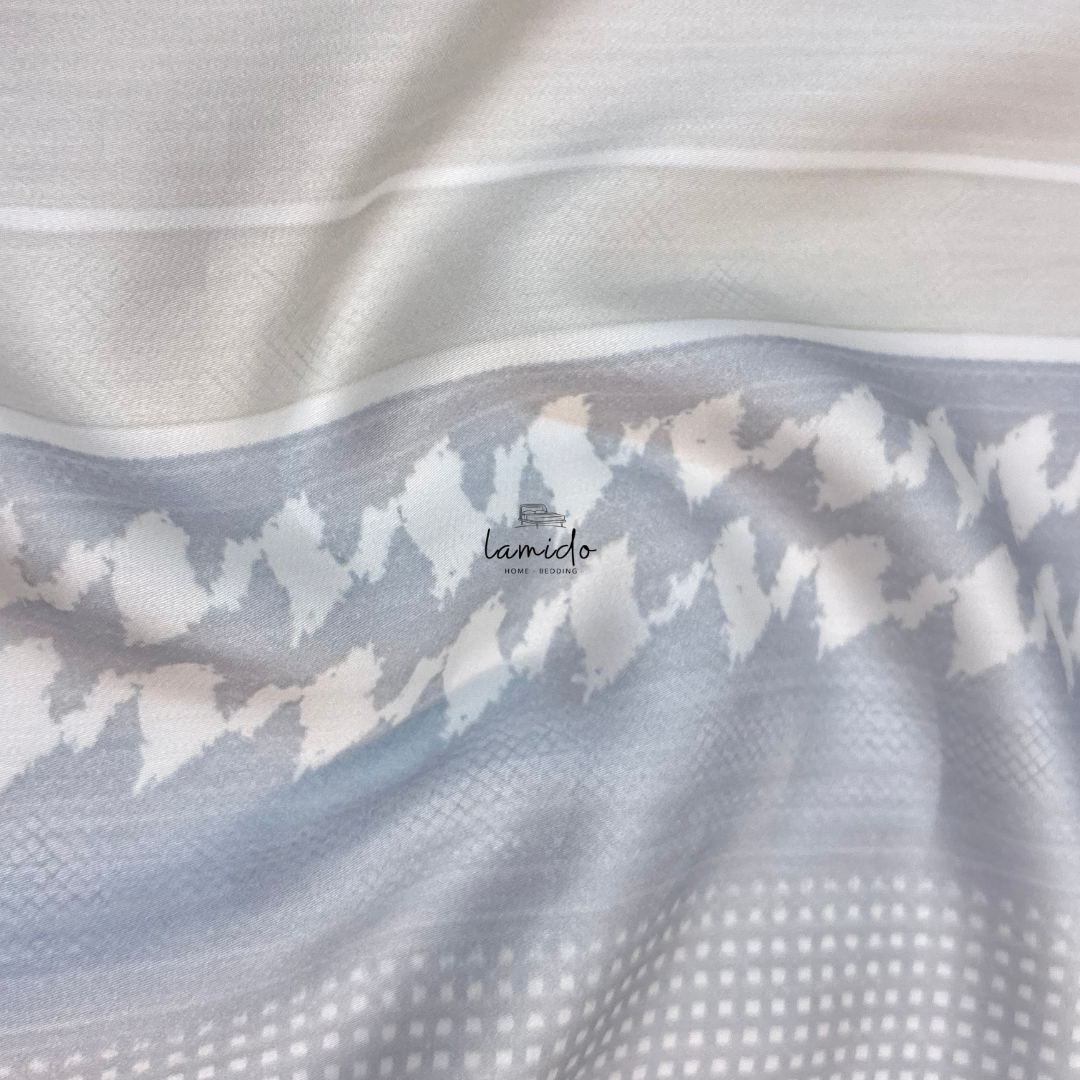 Ga trải giường lụa tencel 80s Sọc Be 7 Ga trải giường lụa tencel 80s Sọc Be - Image 7