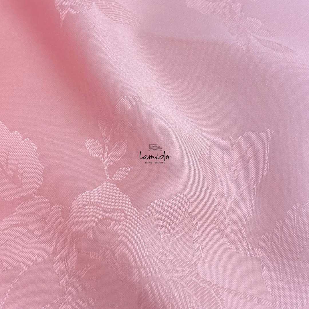 Ga trải giường lụa tencel 80s Hồng Bướm Dệt Kim 16 Ga trải giường lụa tencel 80s Hồng Bướm Dệt Kim - Image 16