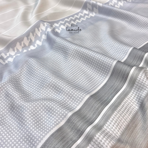 Ga trải giường lụa tencel 80s Sọc Be 17 17 20