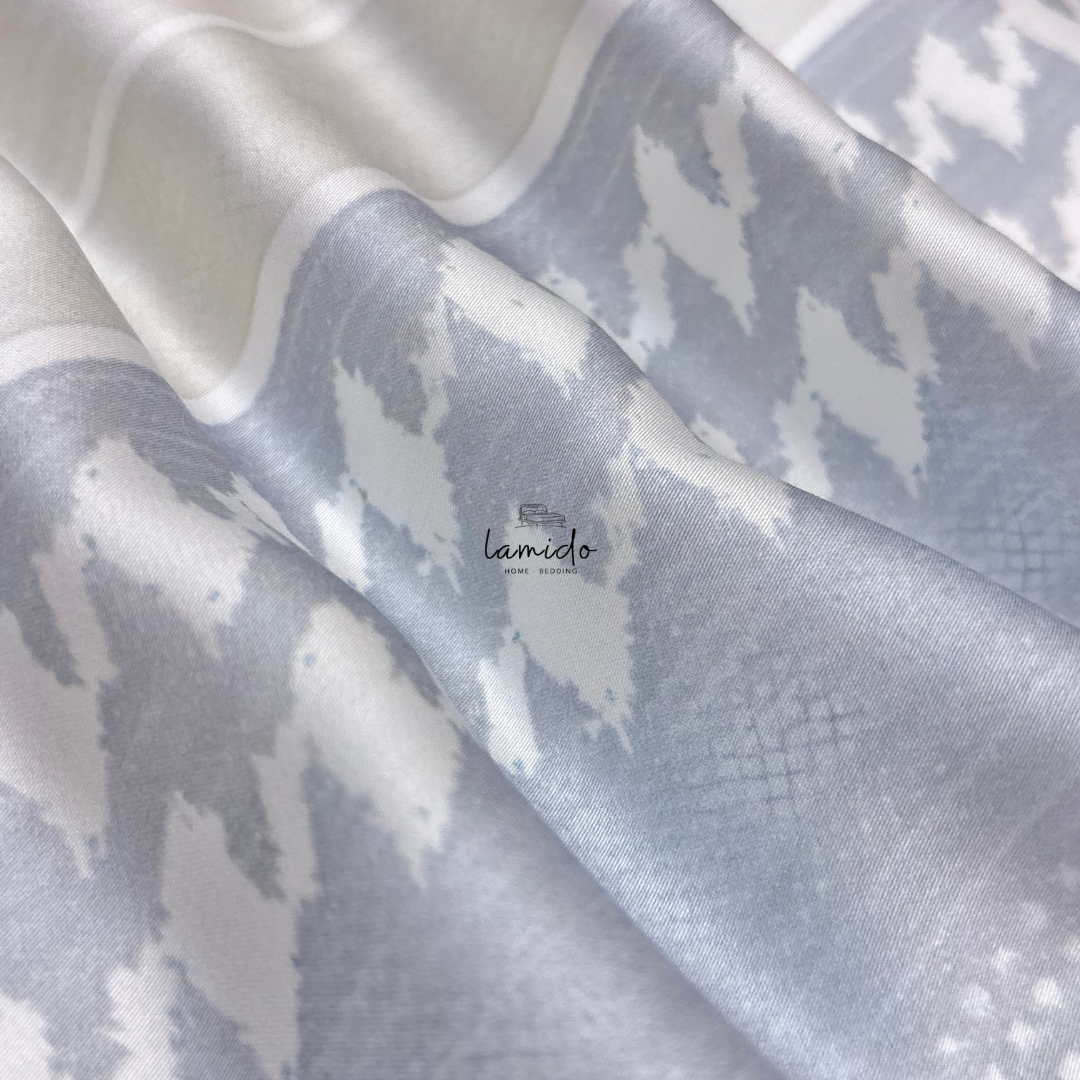 Ga trải giường lụa tencel 80s Sọc Be 9 Ga trải giường lụa tencel 80s Sọc Be - Image 9
