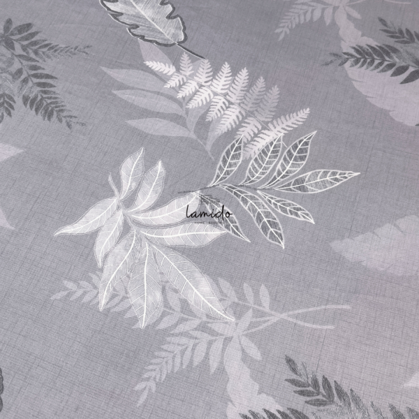 Ga trải giường lụa tencel 80s Lá Xám Chì 9 2 32