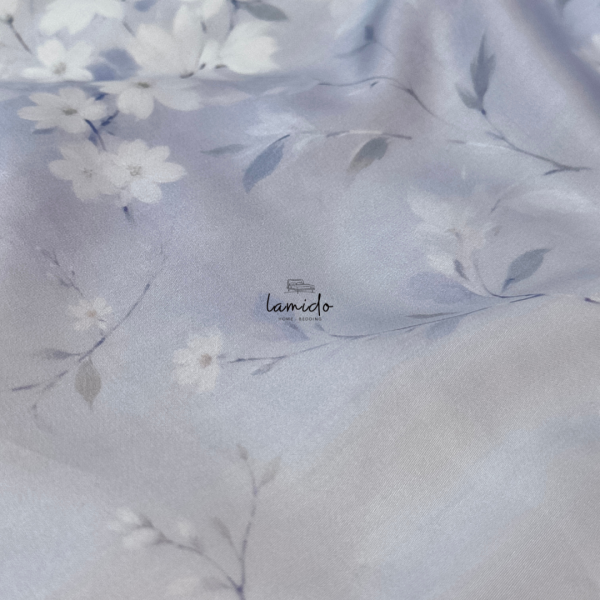 Ga trải giường lụa tencel 80s Hoa Xanh 26 20 6
