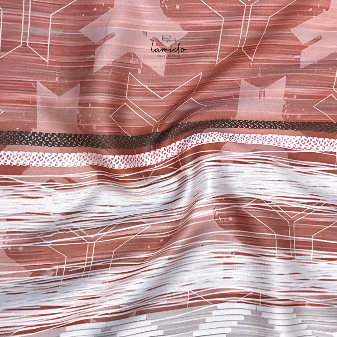 Ga trải giường lụa tencel 80s Sọc Đỏ 8 Ga trải giường lụa tencel 80s Sọc Đỏ - Image 8
