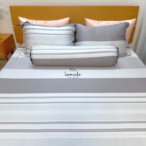 Bộ chăn ga gối 5 món lụa tencel 21 4 21