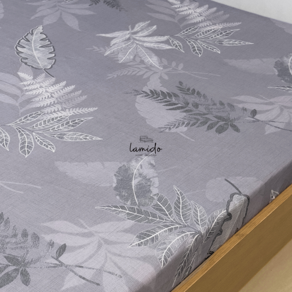 Ga trải giường lụa tencel 80s Lá Xám Chì 11 4 33