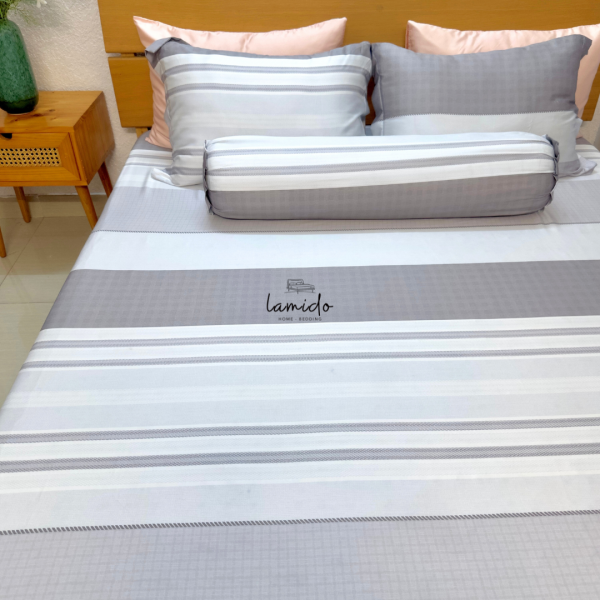 Bộ chăn ga gối 5 món lụa tencel 22 5 20