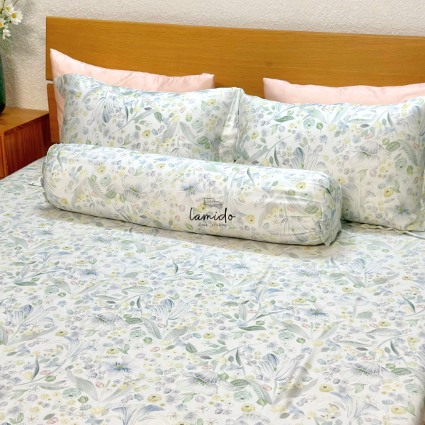 Ga trải giường lụa Tencel 80s Cỏ Xanh 12 5 24