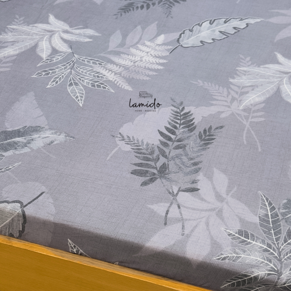 Ga trải giường lụa tencel 80s Lá Xám Chì 12 5 33