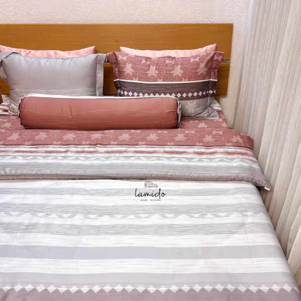 Chăn chần lụa tencel Sọc Đỏ 16 6 53