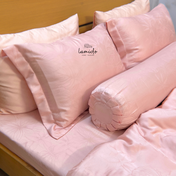 Bộ chăn ga gối 5 món lụa tencel 80s 25 60 2