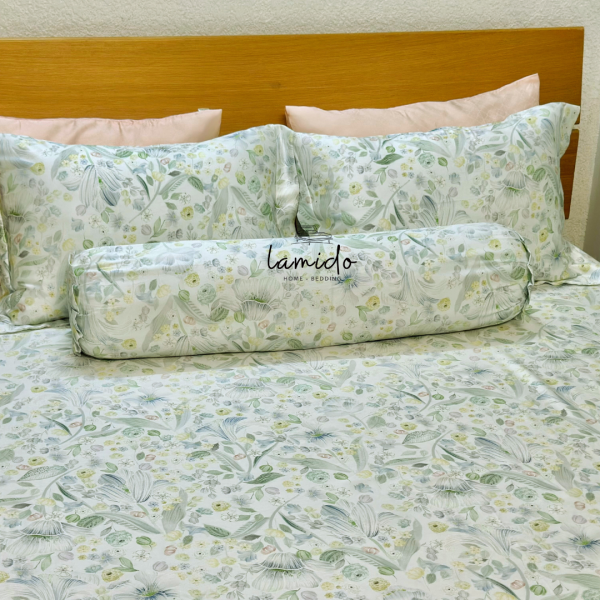 Bộ chăn ga gối 5 món lụa Tencel 80s - Image 7