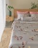 Bo chan ga goi 5 mon lua Tencel 60s canh hoa xam