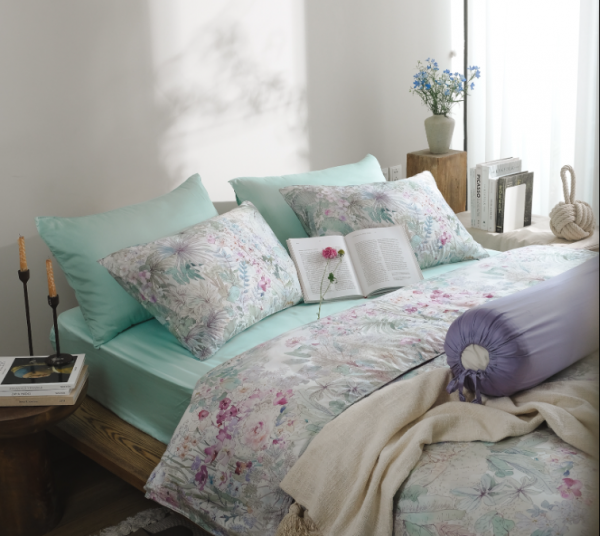 Bộ chăn ga gối 5 món lụa tencel 80s