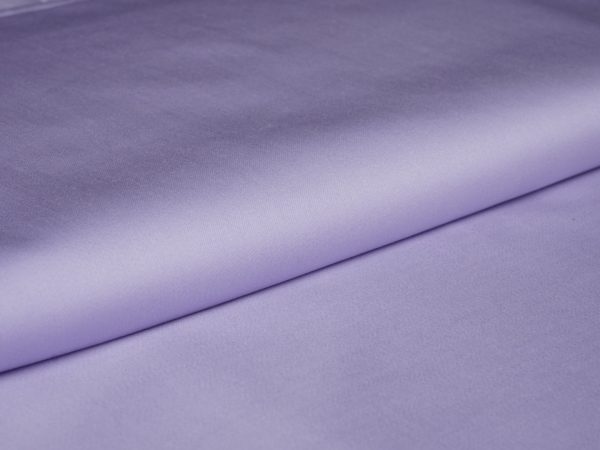 chất vải cotton tím pastel