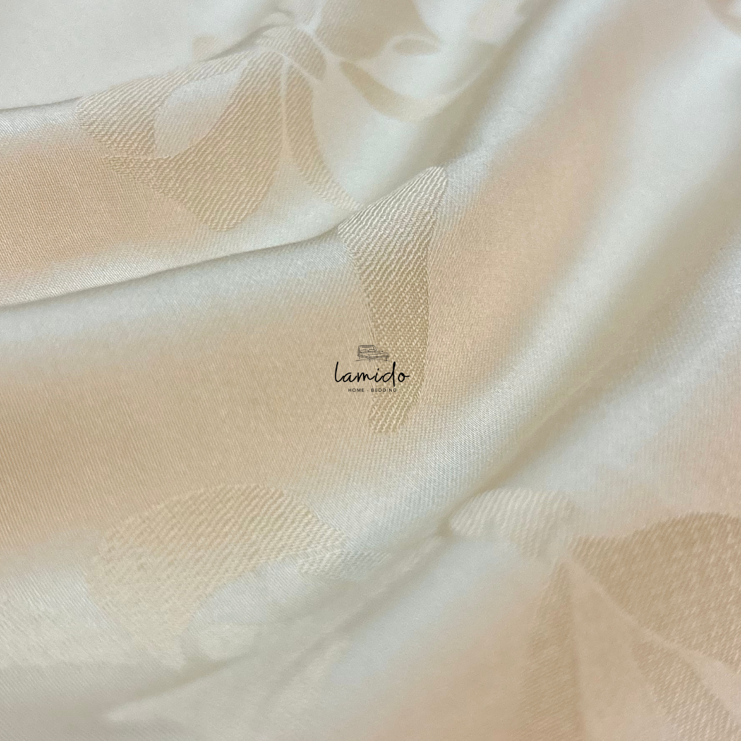 Bộ chăn ga gối 5 món Lụa Tencel 80s Be Nơ Dệt Kim 18 Bộ chăn ga gối 5 món Lụa Tencel 80s Be Nơ Dệt Kim - Image 18