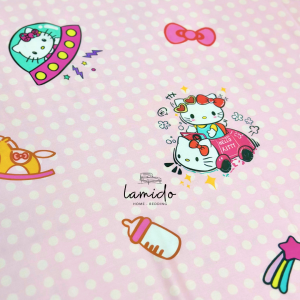 Ga trải giường lụa Tencel 80s Hello Kitty 2 - Image 3