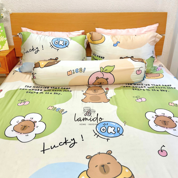 Ga trải giường lụa Tencel 80s CapyBara - Image 4