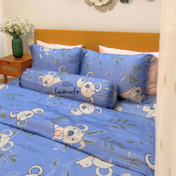 Bộ chăn ga gối 5 món Lụa Tencel 80s - Image 9