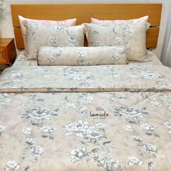 Bộ chăn ga gối 5 món Lụa Tencel - Image 11