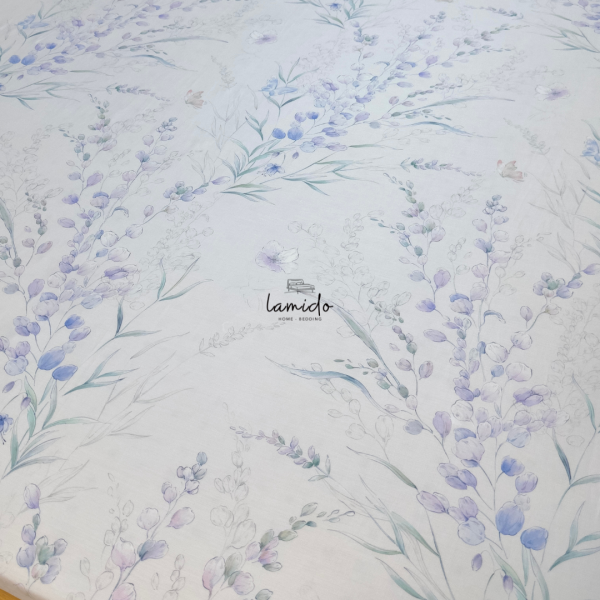 Bộ chăn ga gối 5 món Lụa Tencel 80s Hoa Bướm - Image 17
