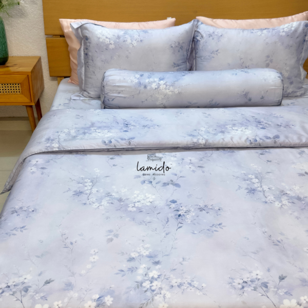 Bộ chăn ga gối 5 món Lụa Tencel 80s - Image 17